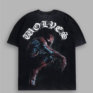 SOLD - DARC SPORT X MARVEL SPIDER-MAN DARC SPIDER PREMIUM OVERSIZED TEE - MEDIUM